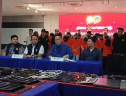 Polres Metro Bekasi dan Imigrasi Ungkap Jaringan Penipuan Siber Internasional